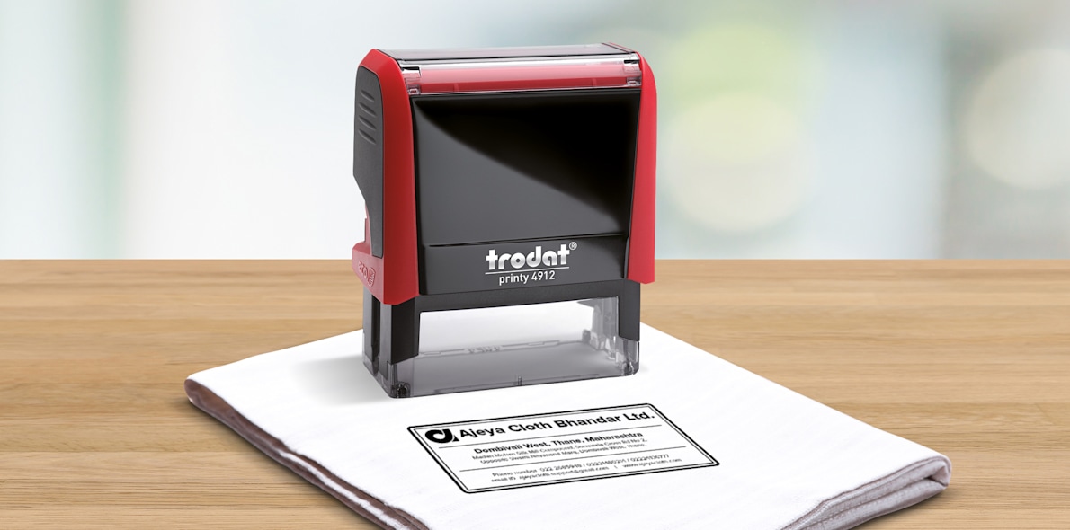 Fabric Stamps VistaPrint